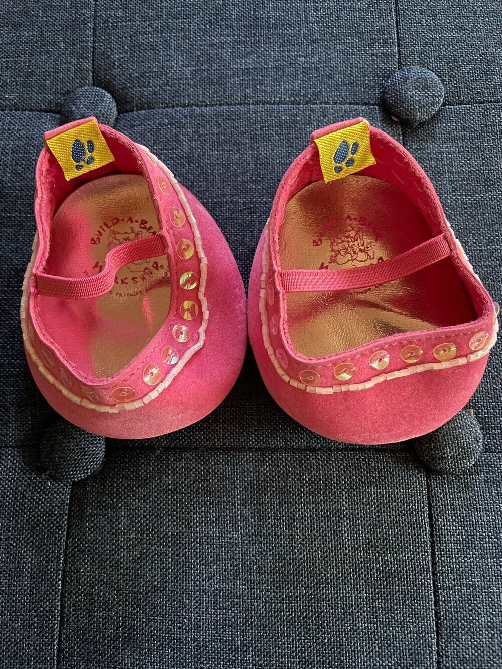 Build A Bear Pink Doll Shoes